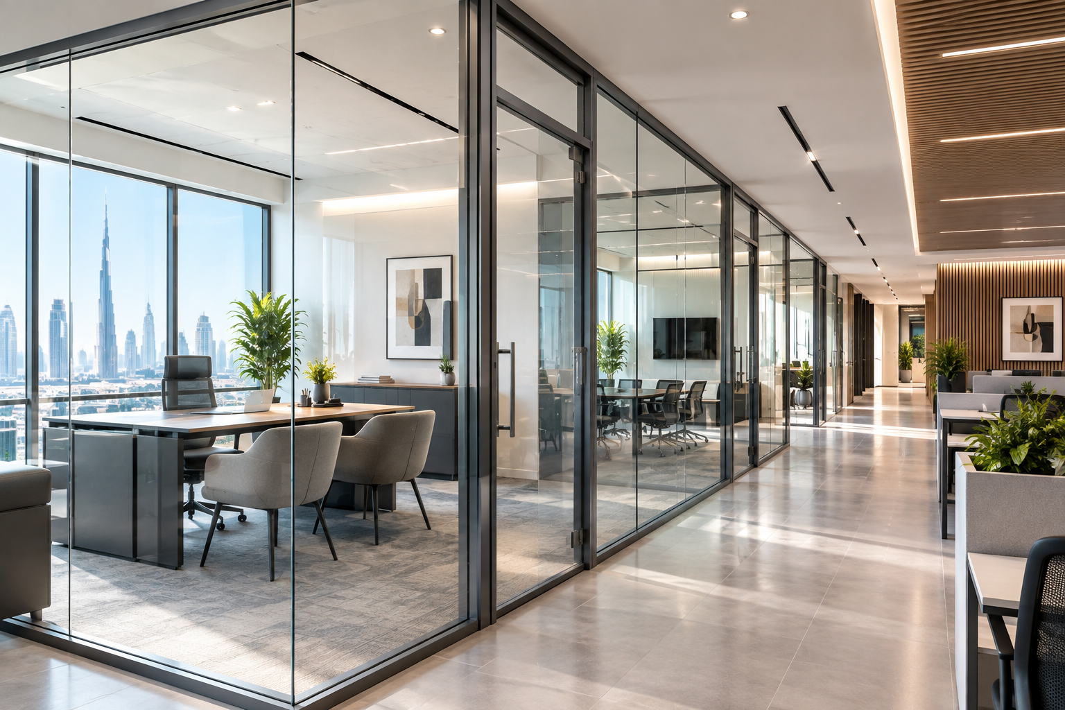 Aluminium Partitions